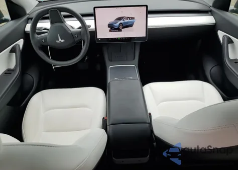 2022 Tesla Model Y из США, поврежденный, VIN 7SAYGDEE8NF417629